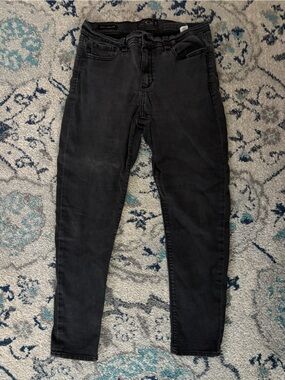 Lucky Brand Washed Black Skinny Jeans